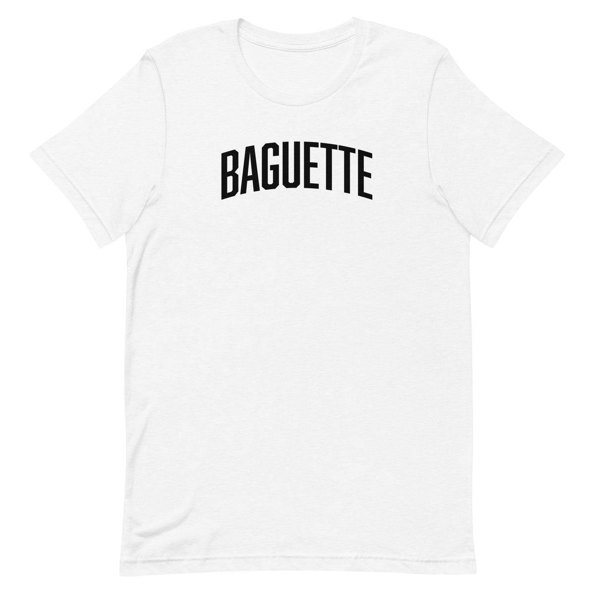 Baguette Vintage Foodie Athletic Tee