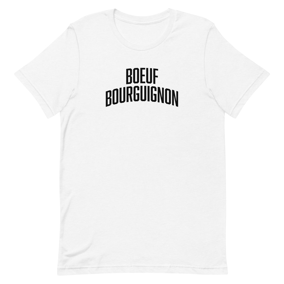 Boeuf Bourguignon Vintage Foodie Athletic Tee