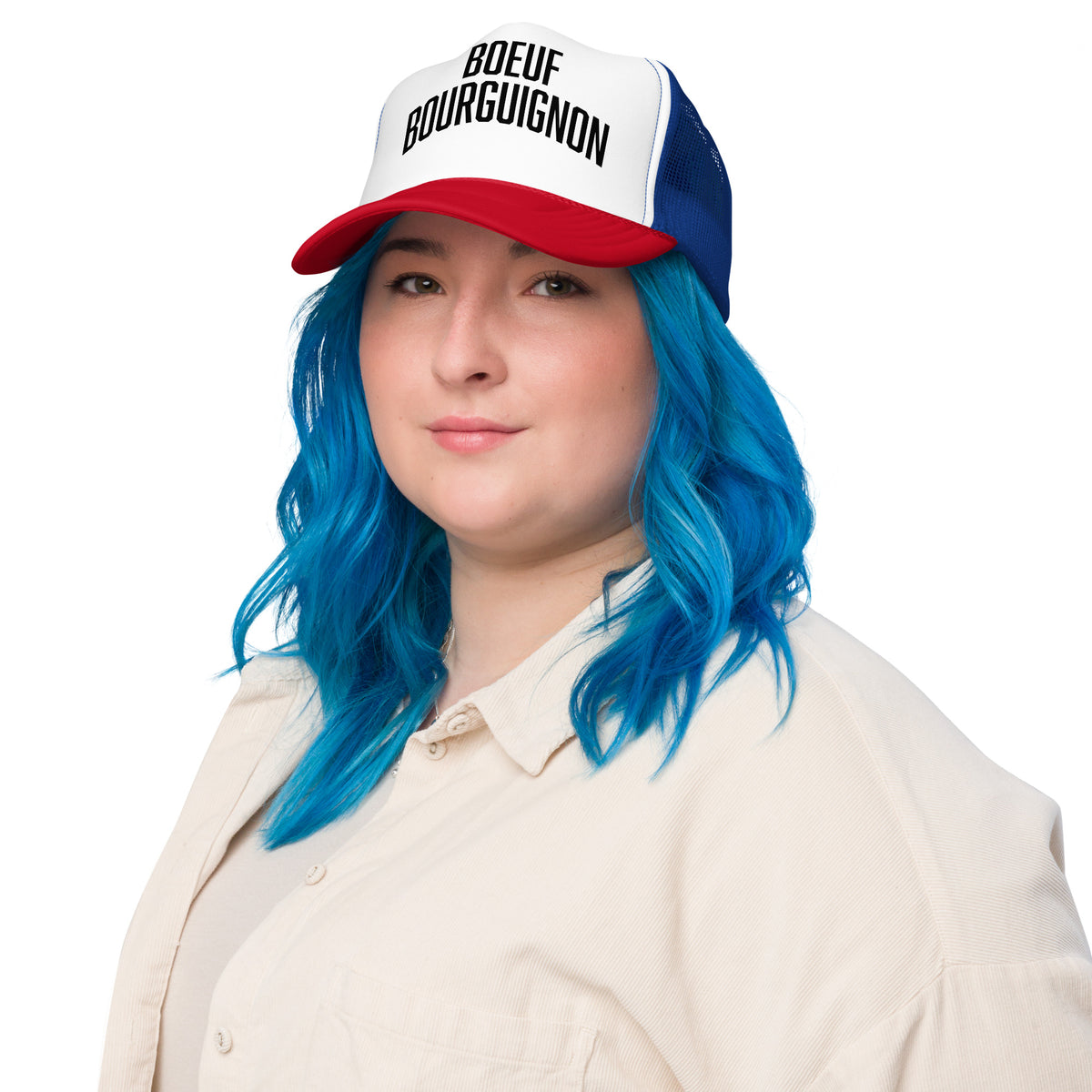 Boeuf Bourguignon Retro French Trucker Hat
