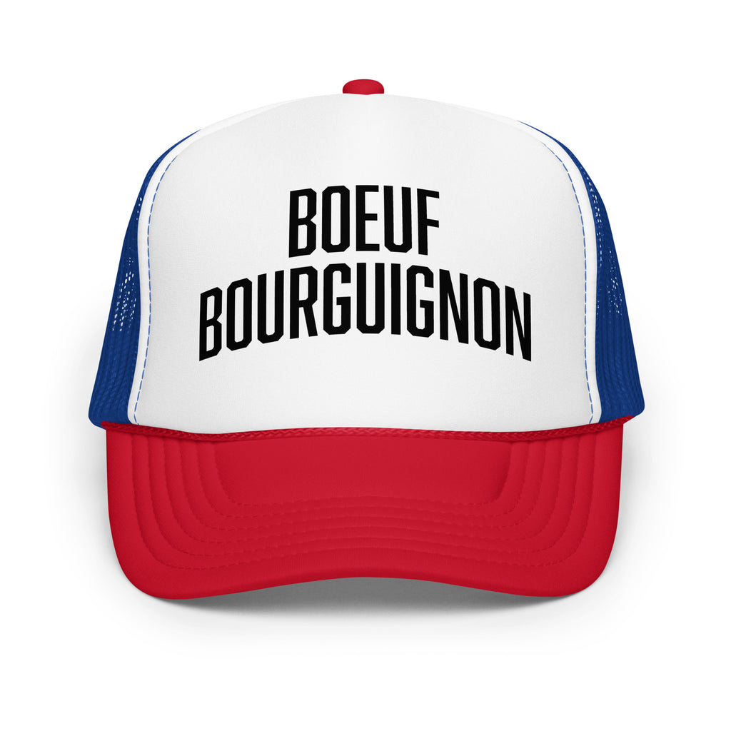 Boeuf Bourguignon Retro French Trucker Hat