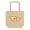Cartoon Croissant French Foodie Tote Bag