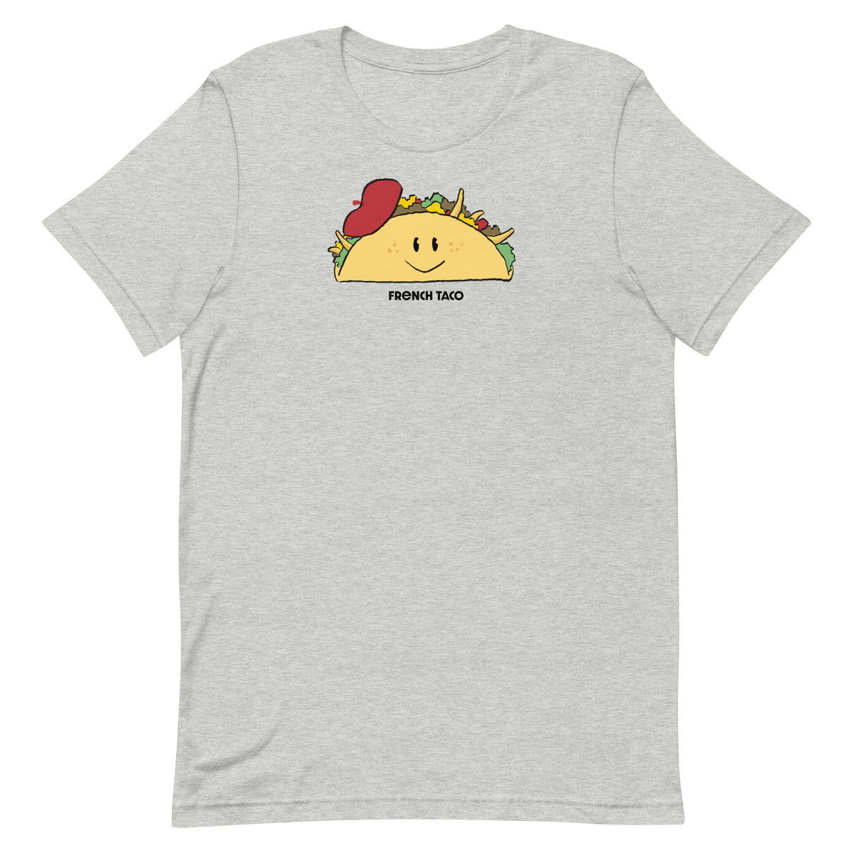 Cartoon French Taco Foodie Tee