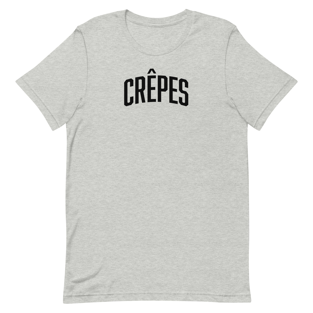 Crepes Vintage Foodie Athletic Tee