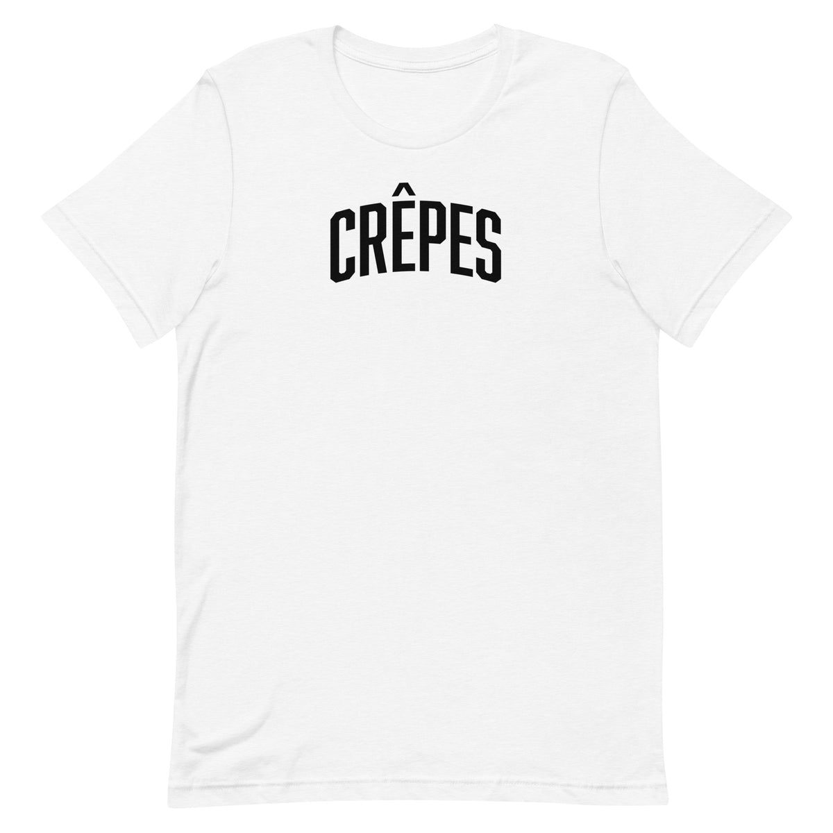 Crepes Vintage Foodie Athletic Tee
