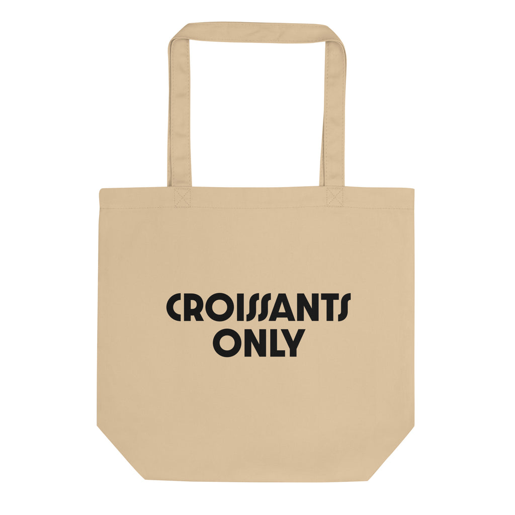 Croissants Only Paris Market Tote Bag