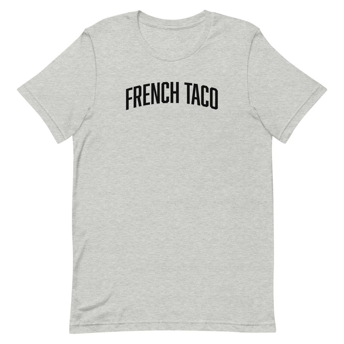 French Taco Vintage Foodie Athletic Tee