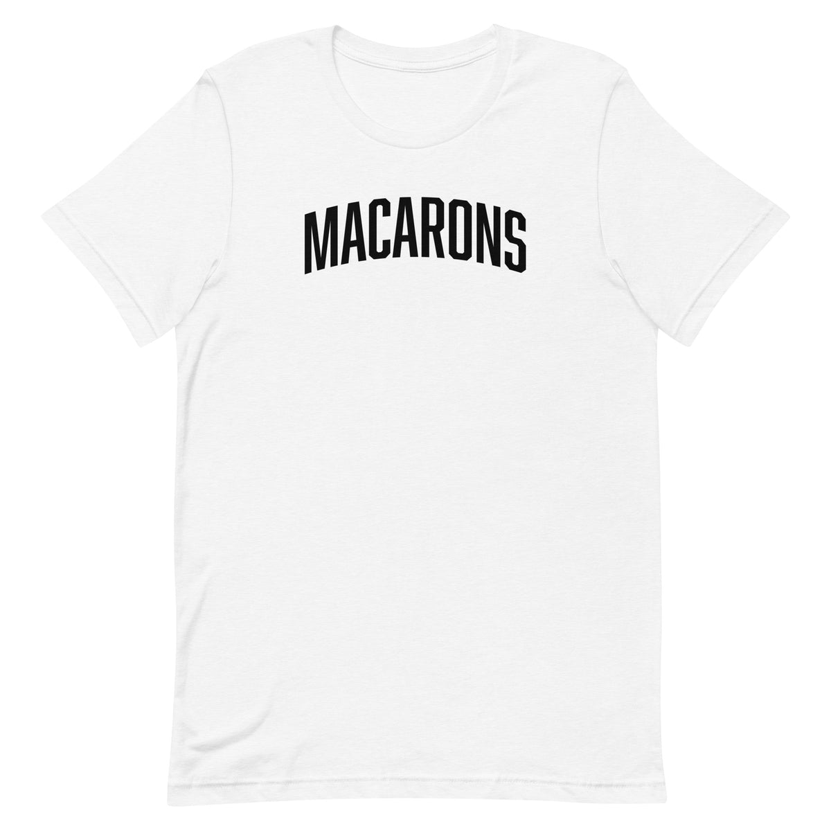 Macarons Vintage Foodie Athletic Tee