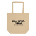 Paris in the Winter Travel Tote Bag