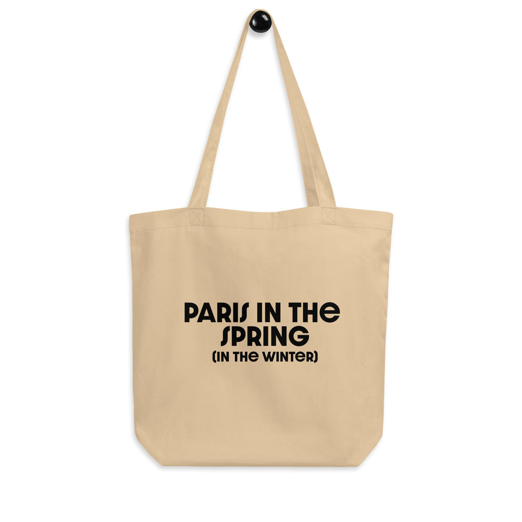 Paris in the Winter Travel Tote Bag