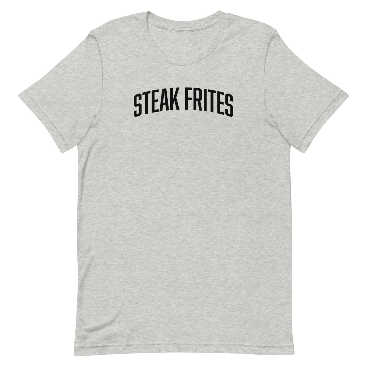 Steak Frites Vintage Foodie Athletic Tee