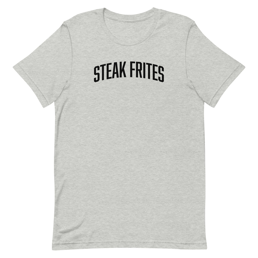 Steak Frites Vintage Foodie Athletic Tee
