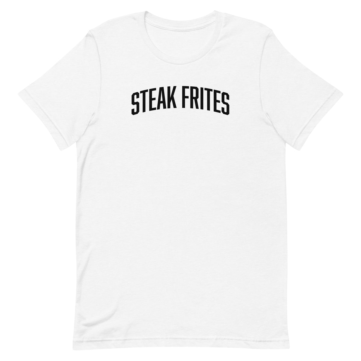 Steak Frites Vintage Foodie Athletic Tee